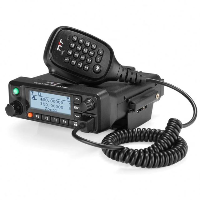 2023 Hotsale DMR Digital Mobile Car Transceiver Radio for TYT MD9600 50W Dual Band GPS Vehicle Mounted MD-9600