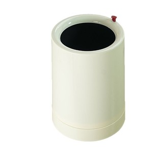 Minimalist Cylindrical Trash Can Large Capacity Indoor Use For Living Room Kitchen Bathroom - Product Image 3