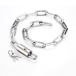 Противоугонный замок на цепь для велосипеда/мотоцикла, универсальный Квадратный замок на цепь - Product Image 3