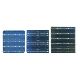 고효율 12bb 태양 전지 Pv 210*210mm 태양 전지 패널 시스템 사용자 정의 크기 태양 전지 태양 전지