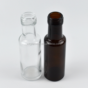 Dorica 500ml 50cl 0.5L 16oz thủy tinh dầu ô liu chai tròn với dập nóng màu nâu hoặc màu xanh lá cây nắp vặn - Product Image 5