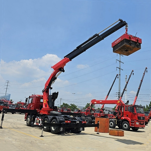 Grúas para camiones, elevadores de construcción de brazo plegable, grúas elevadoras de pluma, máquina para terrenos accidentados con bomba de motor y componentes centrales de cojinetes - Product Image 2