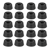 Housse de protection pour queue de billard en caoutchouc durable, accessoires de protection pour bâton de billard, 20 pièces