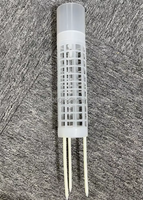 Petit poteau en plastique auto-arrosant de 20*6cm avec rallonges à assembler librement pour le soutien des plantes grimpantes d'intérieur, maison et jardin