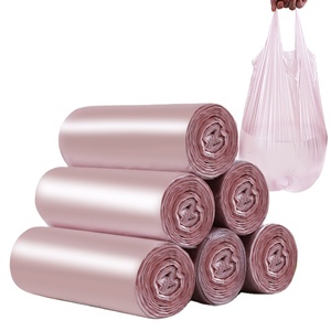 Dày Loại Nhà Bếp Dây Kéo Túi Rác Lớn Thùng Rác Túi Với Dây Kéo Tre Bột Polymer Túi Rác Mua Sắm Túi - Product Image 1