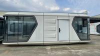 Maison Capsule Moderne Préfabriquée pour Aéroport et Résidence, Chambres Doubles, Durée de Vie 40 Ans, 8.5x3.3x3.2m, Anti-sismique Niveau 7, pour Hôtels et Villas