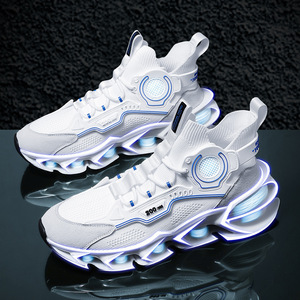 คุณภาพสูงผู้ชายรองเท้าผ้าใบแฟชั่น Breathable ผู้ชายรองเท้าวิ่งบาสเกตบอล - Product Image 6