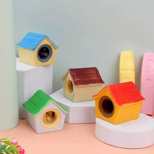 CHENXI Nuevo diseño Cute Puppy Fidget Toys TPR House Shaped Squeeze Cups Vent Toys con Cute Kennel - Product Image 5