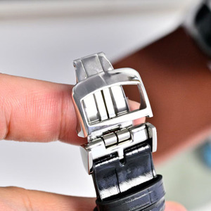 นาฬิกาข้อมือผู้ชายระบบออโตเมติกสุดหรู ดีไซน์โดดเด่น พร้อมหน้าปัดแสดงพลังงานสำรอง ฟังก์ชั่นแสดงเวลาสองเขตเวลา และวันที่ - Product Image 5