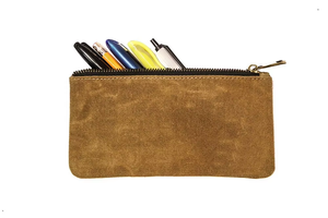 Sacs à outils en toile cirée avec fermeture éclair, en coton durable, lot de 4, étui spécial - Product Image 4
