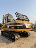 Excavatrice sur chenilles d'occasion CAT320B/L, 20 tonnes, 100 % prête à l'emploi, moteur puissant, bon prix