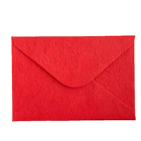 Enveloppe en papier coton texturé épais de taille personnalisée avec design sur mesure, enveloppe d'emballage pour carte postale