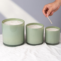 Boîte cadeau de bougie aromathérapeutique de luxe, grande taille, parfumée, artisanale, en cire de soja naturelle, AIKUN, pour Diwali et la fête des pères