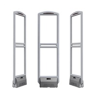 Système d'alarme de sécurité EAS pour magasin de vêtements E-Bit AM-055, capteur AM 58kHz, portillon antivol avec portée de détection de 1,8 à 3,6 m, gris