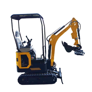 送料無料 ミニ油圧ショベル 1トン ファーム用小型クローラー掘削機 1トンショベル 小型ミニショベル販売 - Product Image 2
