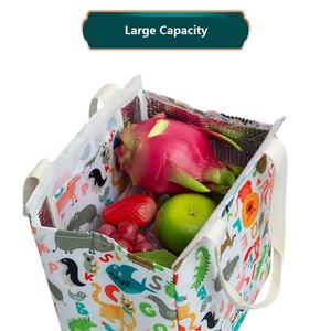 Bolsa Térmica para Lonchera con Diseño Moderno, Impresa, de Aluminio Grueso, Portátil y Ligera - Product Image 3