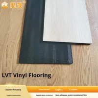 Revêtement de sol auto-ancrable LVT, feuille à fixation directe sans colle, revêtement de sol en PVC commercial haut de gamme.
