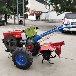 Agricultural <b>Machine</b> 12HP 15HP 18HP Single Cylinder Diesel Behind <b>Walk</b> Tractor - Product Image 1