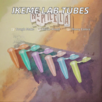 Tubes de microcentrifugation stériles 0,5 ml 1,5 ml en PP transparent avec impression chimique, fond conique, tubes de centrifugation de laboratoire