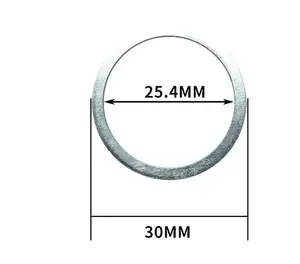 Cincin gergaji bundar 30mm hingga 25.4mm