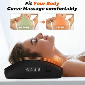 Masseur Shiatsu pour le dos et le cou avec chaleur apaisante et coussin de massage pétrissant pour le corps, le cou, les épaules et le dos - Product Image 2