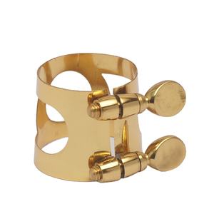 Bocchino metallo legatura per sassofono tenore contralto e clarinetto strumento musicale - Product Image 3