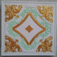 Diseños de Yeso para Techos Falsos, Placas de Yeso Coloridas para Techos de Yeso