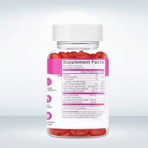 โรงงาน OEM ผลิตภัณฑ์กัมมี่สกินนี่ แบรนด์ส่วนตัว กัมมี่น้ำส้มสายชูหมักแอปเปิ้ล ผลิตภัณฑ์เพื่อความงาม - Product Image 4