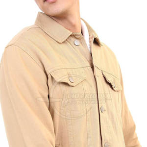 Services OEM de haute qualité Design personnalisé Veste en jean pour hommes Nouveau design Veste en jean pour hommes - Product Image 6