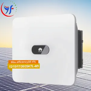 Huawel lai năng lượng mặt trời biến tần SUN2000-12/15/17/20/25ktl-m5 DC/AC biến tần 25000 Wát ba giai đoạn on-lưới năng lượng mặt trời hệ thống