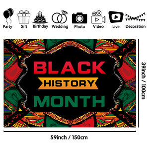 Mois de l'<span class=keywords><strong>histoire</strong></span> des Noirs toile de fond pour la <span class=keywords><strong>photographie</strong></span> fond de festival du patrimoine afro-américain pour les décorations de fête de vacances - Product Image 5