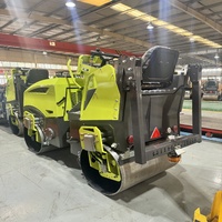 Compact BM2500, compacteur vibrant combiné de 2,5 tonnes, direction avant, roues arrière, rouleau compresseur à tambour unique, pompe hydraulique entièrement hydraulique