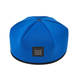 หมวกนวดบีนนี่สีแดงและอินฟาเรดอุปกรณ์ USB 120 <span class=keywords><strong>LED</strong></span> หมวก660nm 850nm ความยาวคลื่น4โหมดการบำบัดหมวกนวดบีนนี่ - Product Image 3