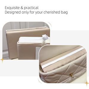 Bolsa sedosa Almohada Bolso de lujo Tote <span class=keywords><strong>Memory</strong></span> Foam Shaper Insert 14/18/22/26 Picotin Monedero Almohada Corte personalizado Espuma Plástico - Product Image 3