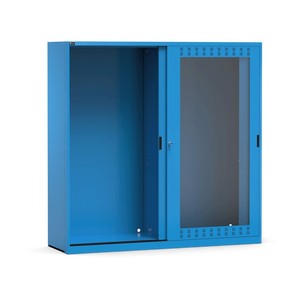 Comodo eseguire attrezzature di stoccaggio del carico in policarbonato scanalato porte scorrevoli chiave EH = 54 + 54x27 DIM MM L = 2040 D = 600 A = 2000 - Product Image 1