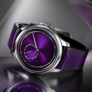 Orologio da Uomo di Lusso Meccanico Automatico Viola <span class=keywords><strong>con</strong></span> Logo Personalizzato, Vetro Zaffiro, <span class=keywords><strong>Quadrante</strong></span> Sunray da 40MM e Movimento Seiko NH39 - Product Image 2