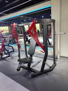 Máquina de prensa de disminución de Material de acero comercial Entrenamiento de <span class=keywords><strong>pecho</strong></span> y espalda 5T Capacidad Gimnasio Equipo de fitness Suministrado de fábrica - Product Image 4