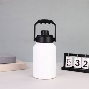 Bouteille d'eau sport isotherme en acier inoxydable à double paroi avec couvercle à poignée 2.0L 3.0L – Tasse thermos sous vide - Product Image 3