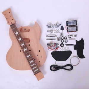 <span class=keywords><strong>Kit</strong></span> de Fabricación de <span class=keywords><strong>Guitarra</strong></span> Eléctrica Personalizada TC |   <span class=keywords><strong>Guitarra</strong></span> de 6 cuerdas, cuerpo y mástil de caoba, diapasón de palisandro - Product Image 1