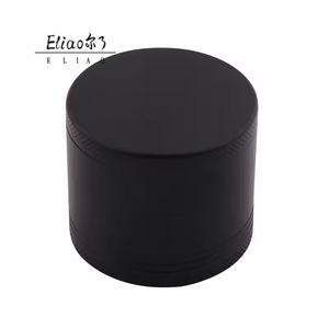 40mm Metal Zinc Alloy <b>Herb</b> <b>Grinder</b> Hot Selling 4-Layer Flat Tobacco <b>Grinder</b> Custom Logo Portable Smoke <b>Grinder</b> - Product Image 5