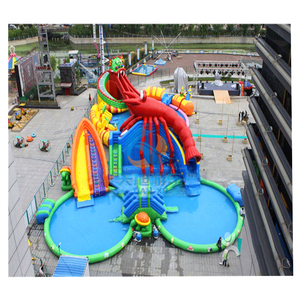 Toboggan gonflable en PVC à thème de <span class=keywords><strong>homard</strong></span> coloré géant personnalisé à <span class=keywords><strong>prix</strong></span> compétitif pour le jeu intérieur extérieur des enfants - Product Image 3