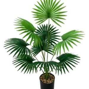 <span class=keywords><strong>Pianta</strong></span> Artificiale di Palma con 24 Foglie in Plastica Senza Vaso per Decorazione di Hotel, Casa, Ufficio e Matrimoni - Product Image 2