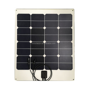 Sun power Solar Panels Großhandel 545*535*3mm 62w mit Anschluss dose für Boots camping Außen leuchten und Auto-Photovoltaik-Panel - Product Image 3