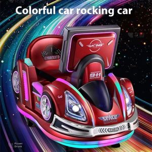 Voiture à bascule électrique MP5 avec animation, jouet de course pour enfants, machine à monnayeur, personnalisable, marque NINIX, prise US, en bois - Product Image 2