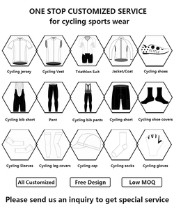 Pantalones Cortos de Ciclismo Personalizados OEM Mcycle, Transpirables, Compresivos, Sin Costuras, Acolchados, con Tirantes para Ciclismo - Product Image 5