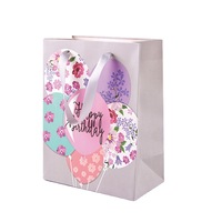 Articles les plus vendus : Sac en papier pour ballons d'anniversaire, sac cadeau de fête avec poignée en ruban, idéal pour les fêtes d'anniversaire et les décorations scintillantes