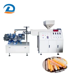 Low price Plastic Rotary Ice Lolly Pop soft tube extrusion blow moulding machine machinery ice lolly tube blowing machine