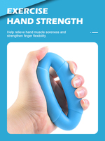 Mini agarre de mano ovalado portátil, brazo muscular, refuerzo de Fitness, silicona suave, juego de precio