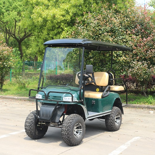 Small Cheap Electric 4 Seater Golf Carts Battery Type Seats ISO Voltage Fuel Certification