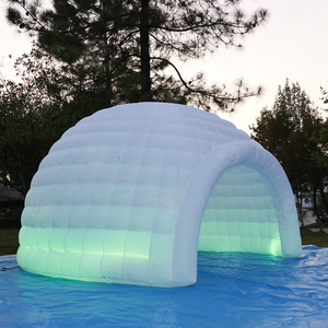 Carpa Domo Inflable <span class=keywords><strong>de</strong></span> PVC Impermeable, Ligera, Plegable, Resistente al Viento y a <span class=keywords><strong>la</strong></span> Nieve, Ecológica, para las Cuatro Estaciones, Tamaño Personalizable, para Exteriores - Product Image 3